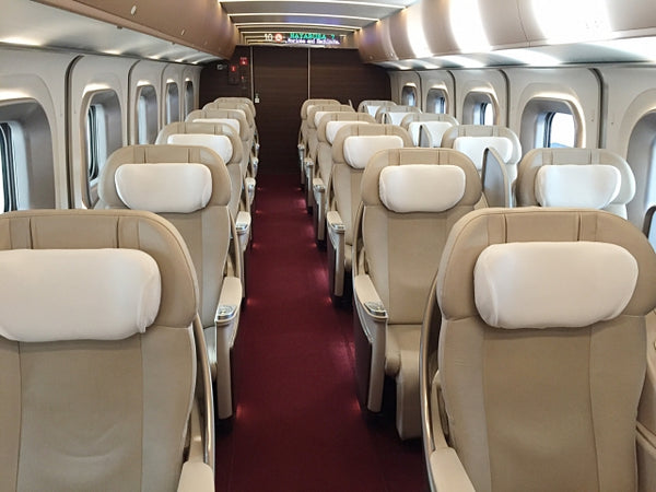 Gran class - a luxurious Shinkansen trip
