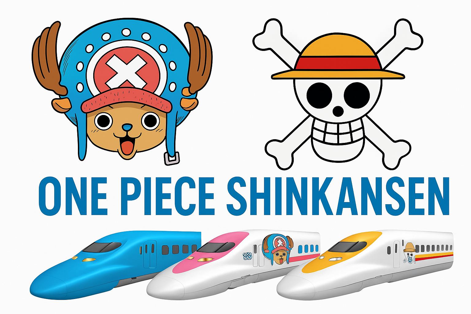 All Aboard the One Piece Shinkansen!