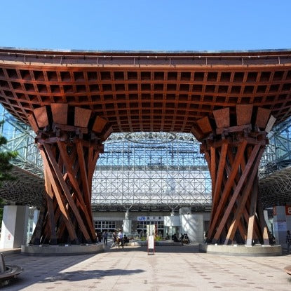 Train Package Online Booking : Kurashiki to Kanazawa (Local + Shinkansen + Thunderbird)